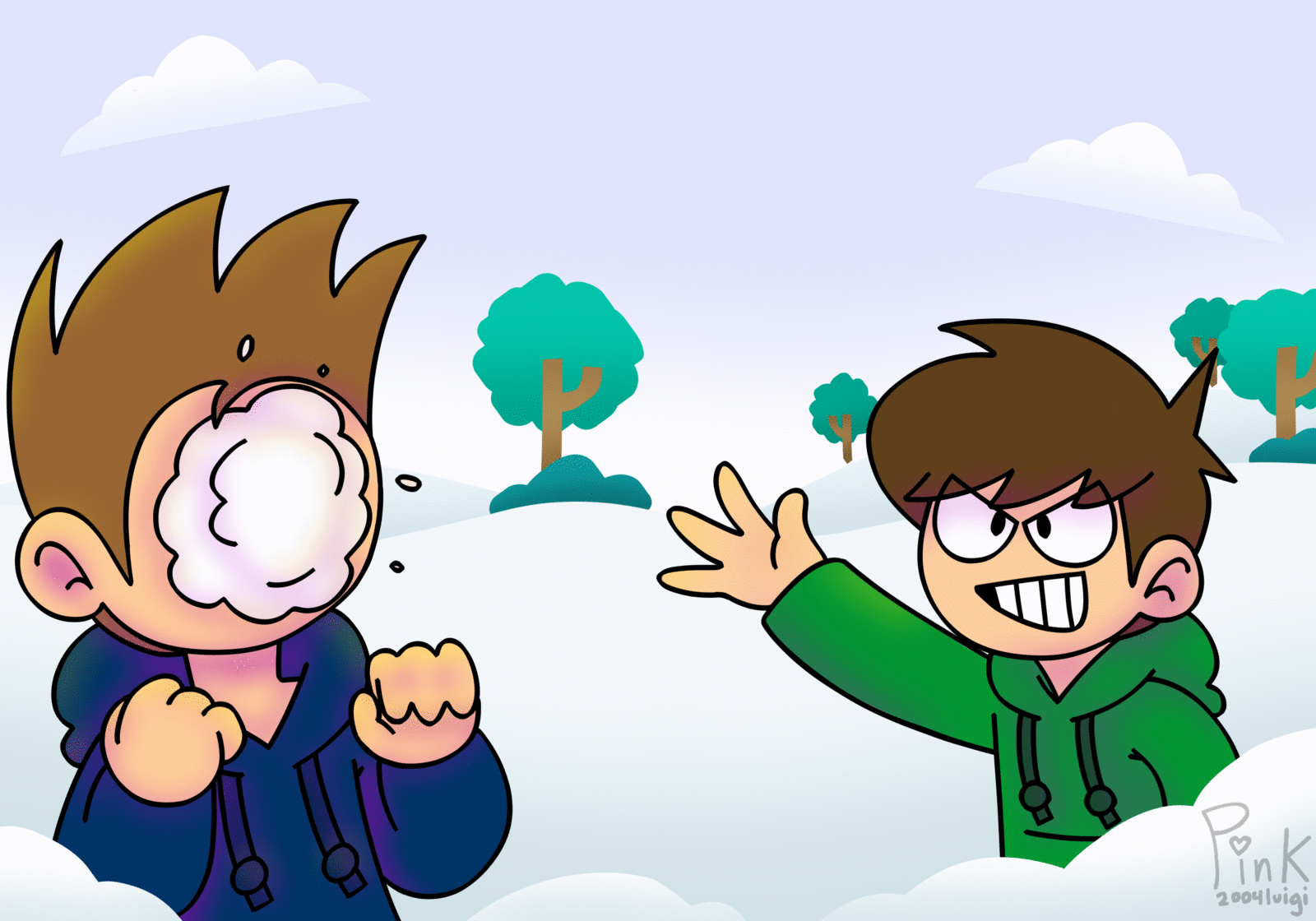 Eddvent 1 Snowball Fight